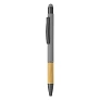 TITANIUM TOUCH BAMBOO Metal touch ballpoint pen