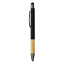 TITANIUM TOUCH BAMBOO Metal touch ballpoint pen