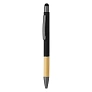 TITANIUM TOUCH BAMBOO Metal touch ballpoint pen
