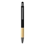 TITANIUM TOUCH BAMBOO Metal touch ballpoint pen