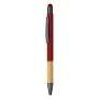 TITANIUM TOUCH BAMBOO Metal touch ballpoint pen