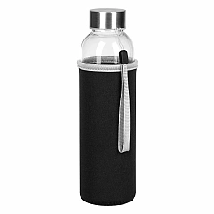 Sports bottle with neoprene pouch. Capacity: 500 ml.