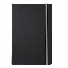 Notes s elastičnom trakom i obojanim rubom papira, A5