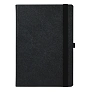 TEXTURE COLORE MAXI B5 notebook with elastic band, pen loop and coloured paper edges