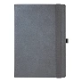TEXTURE COLORE MAXI B5 notebook with elastic band, pen loop and coloured paper edges