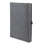 TEXTURE COLORE MAXI B5 notebook with elastic band, pen loop and coloured paper edges