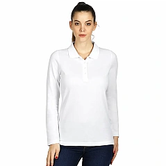 women’s long sleeve polo shirt - EXPLODE