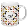 LASSI Keramička sublimacijska šalica, 325 ml - CASTELLI