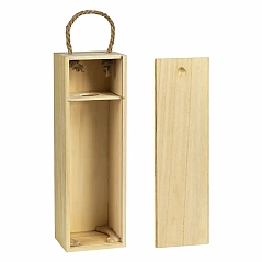 wooden gift box for bottle - CASTELLI
