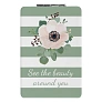 BELLA R rectangular plastic mirror