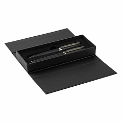 Metal ball pen and roller pen set