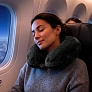 FLY memory foam travel pillow
