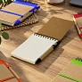 ORGANIC biorazgradivi džepni notes s olovkom