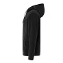  Iqoniq Trivor recycled polyester microfleece hoodie, storm grey - iqoniq
